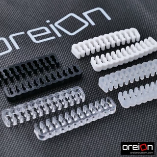 หวีจัดสายไฟ ตัวล็อคสายถัก ทนๆ ไม่หักง่าย หวีจัดสาย CABLE COMB สำหรับคอมพิวเตอร์ [พร้อมส่ง]