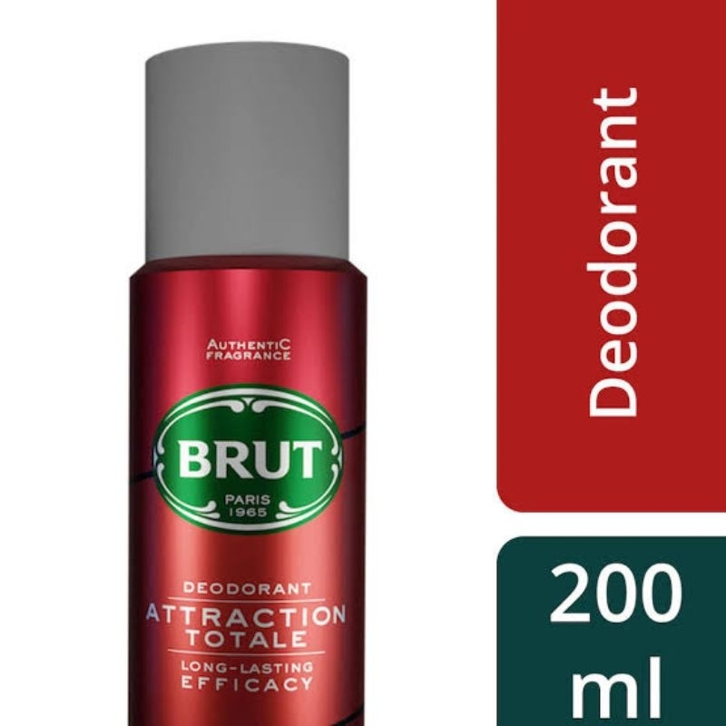 Brut spray200ml Paris Attraction totale.Deodorant
