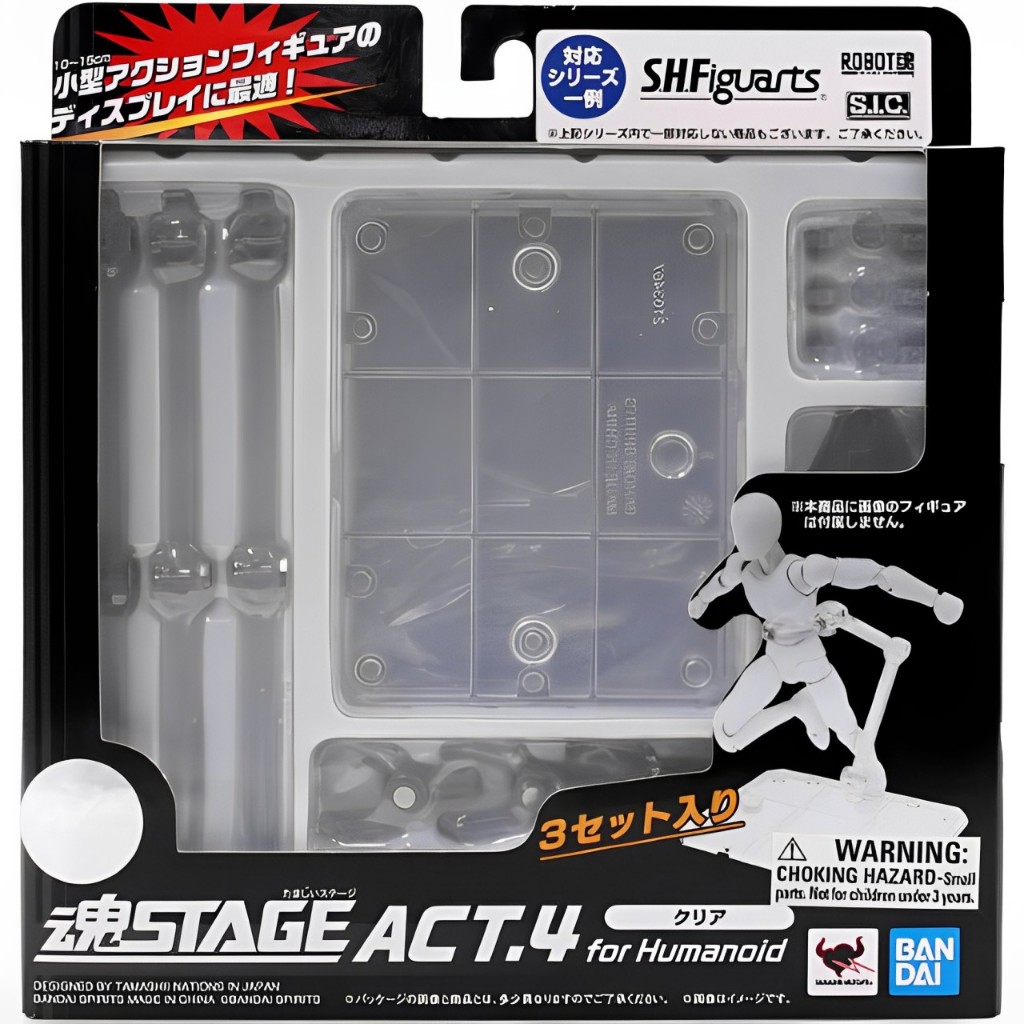 [สินค้าพร้อมส่ง] S.H.Figuarts TAMASHII NATIONS STAGE ACT-4 CLEAR Ver. bandai