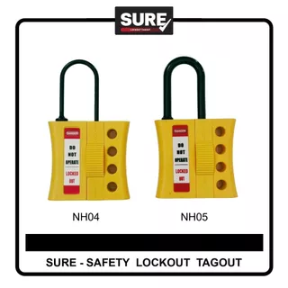 [ออกใบกำกับภาษี] Lockout Hasp (อุปกรณ์ล็อคร่วม) (พร้อมส่งในไทย/รวมVatแล้วค่ะ)