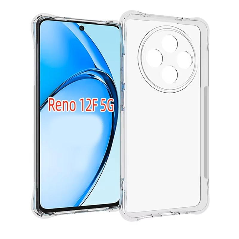 เคสใส กันกระแทก ออปโป้ รีโน่ 12 5จี  / 12F / 12 Pro 5จี/ 13เอฟ/13โปร Use For OPPO Reno 12 5G /12F/12