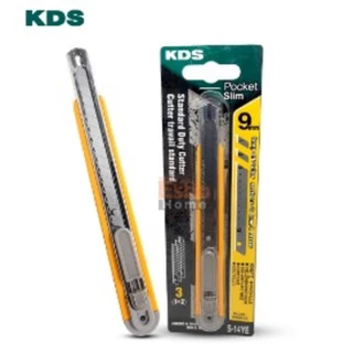 มีดคัตเตอร์ KDS S-14YEกว้าง 9 มิล หนา 0.38 มิล