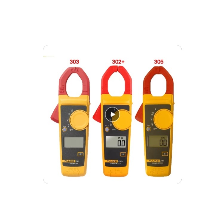 FLUKE Clamp Meter  400A AC Clamp Meter FLUKE-302+/APAC FLUKE-303/APAC FLUKE-305/APAC