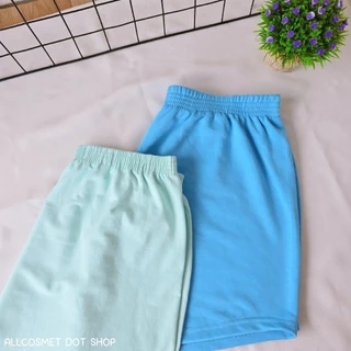 กางเกงขาสั้นสาวอวบ Pretty Pants สายฝอ น่ารัก สีสดใส สวมใส่สบาย ใส่นอน ใส่อยู่บ้าน Lady ผู้หญิง By A.COSMET