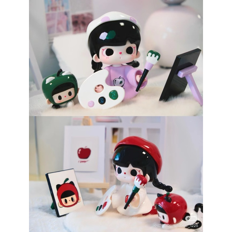 TUTU BEAR PAINTER สุ่มสี แดง+เขียว
