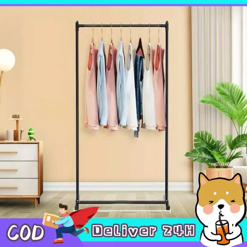 Dogegg🐶ราวแขวนเสื้อผ้า ราวขนาดเล็ก ประกอบง่าย มีคู่มือให้พร้อมอุปกรณ์
