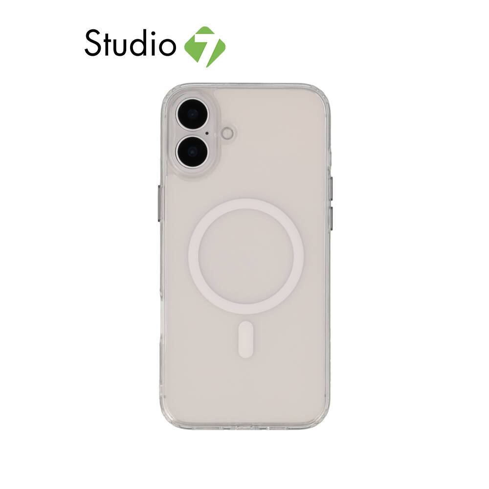 เคส TECHPRO iPhone 16 Plus Matte half clear with Magnetic by Studio7