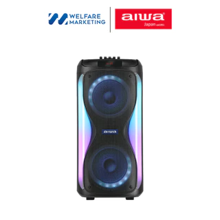 [ผ่อน 0%] AIWA PSP-808A Party Speaker ลำโพงบลูทูธปาร์ตี้