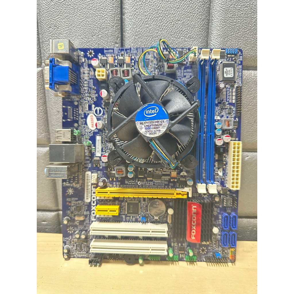 ชุดเมนบอร์ด+i5-2320 FOXCONN H61MX V2.0 INTEL LGA1155  มือสอง สภาพดี ไช้งานปกติ พร้อมส่ง