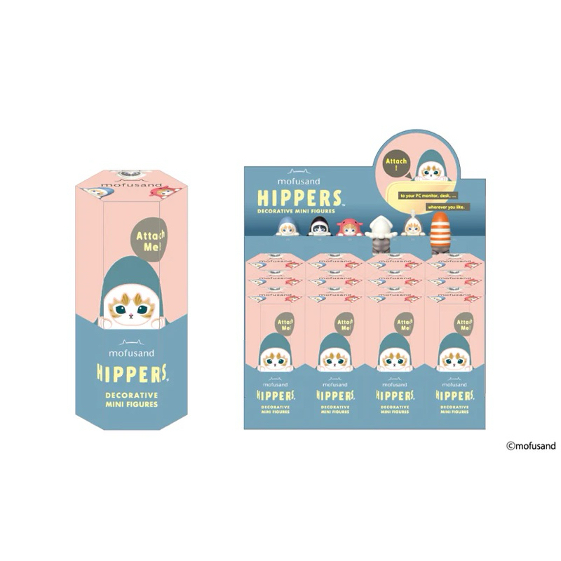 (พร้อมส่ง❣️ )Mofusand hipper แบบจุ่ม📦