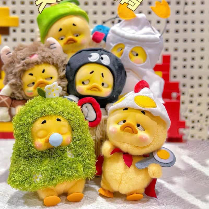 น้องเป็ด Upsetduck V3 น้องเป็ดหน้าบึ้ง (พร้อมส่งจากไทย) แบบจุ่มลุ้น secret