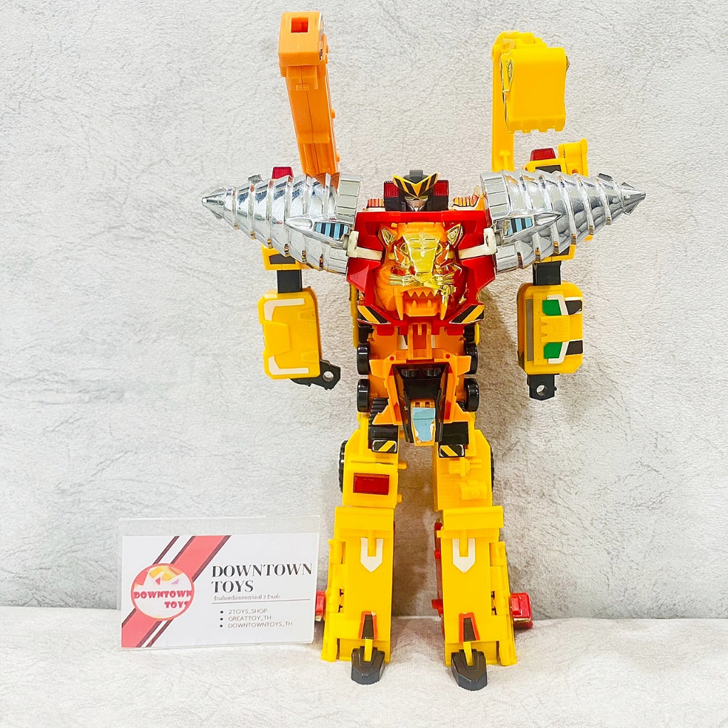 หุ่นยนต์ Brave Build tiger ขบวนการ J-decker Dx Tomy 1994