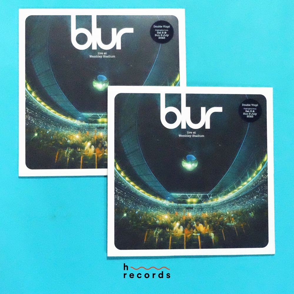 (ส่งฟรี) แผ่นเสียง Blur - Live At Wembley Stadium (Black Vinyl 2LP)
