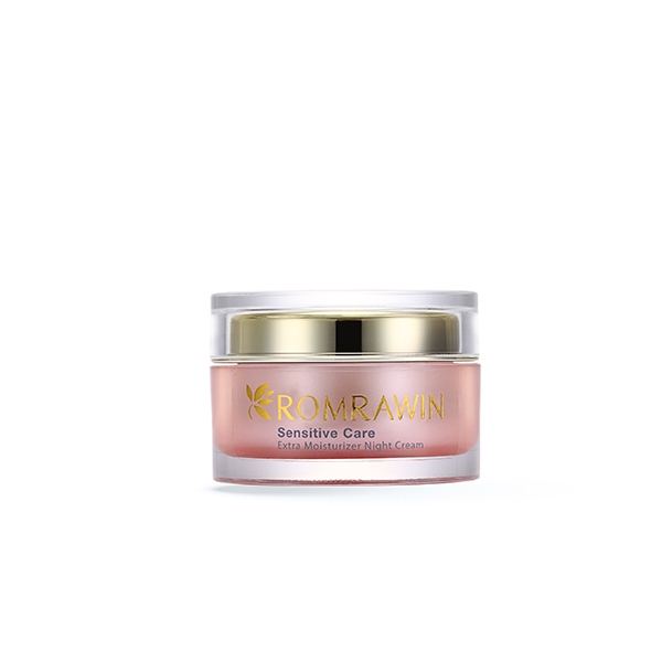 ROMRAWIN EXTRA MOISTURIZER NIGHT CREAM 30 G.ครีมบำรุงผิวแพ้ง่าย สูตรกลางคืน — صورة 3
