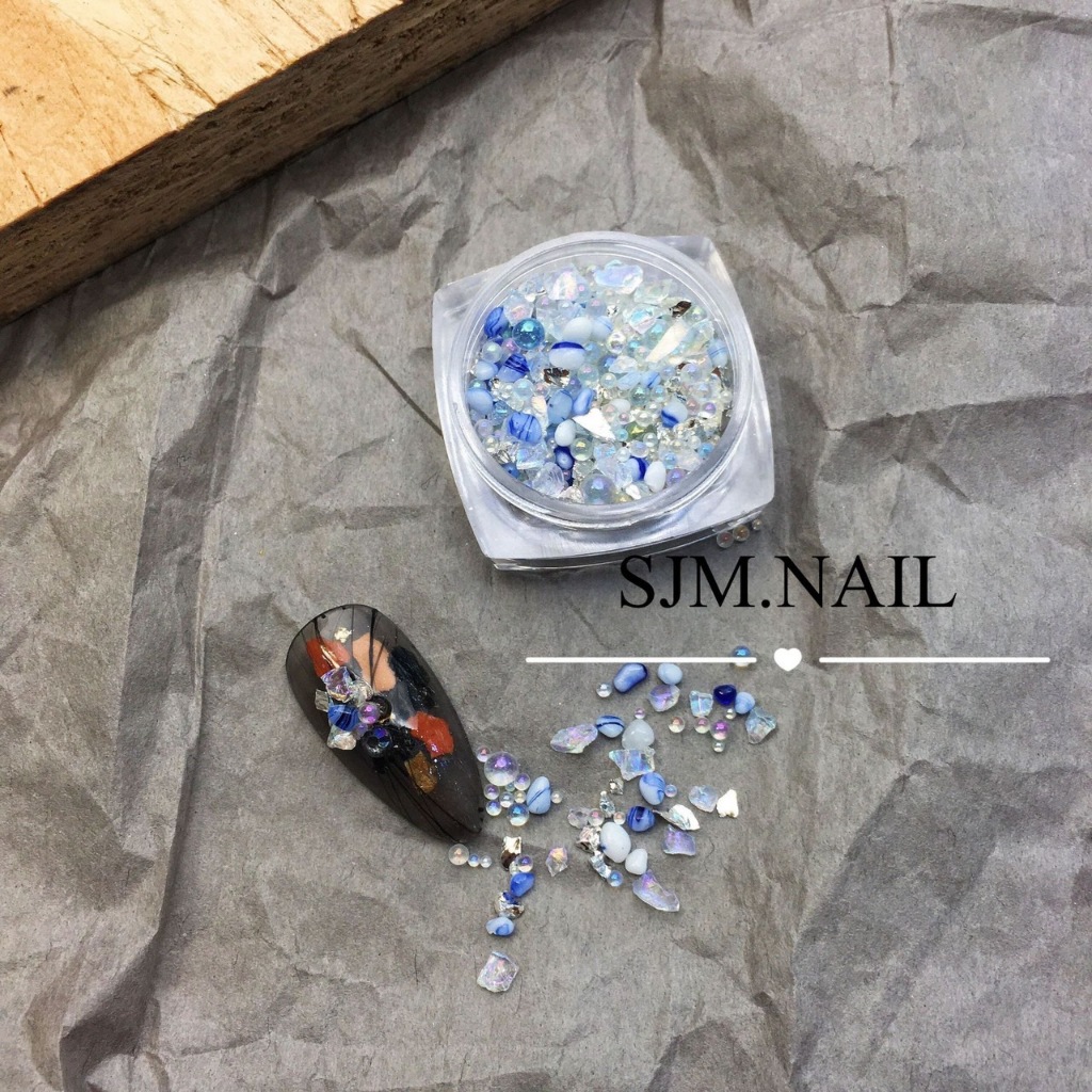 คริสตัลหินสำหรับตกแต่งเล็บ ทำเครื่องประดับ 10 กรัม - รูปที่ 2