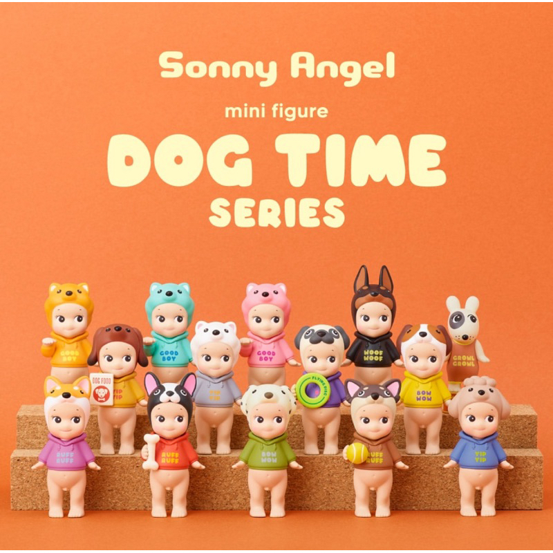 (พร้อมส่ง) ของแท้ Sonny angel Dog time