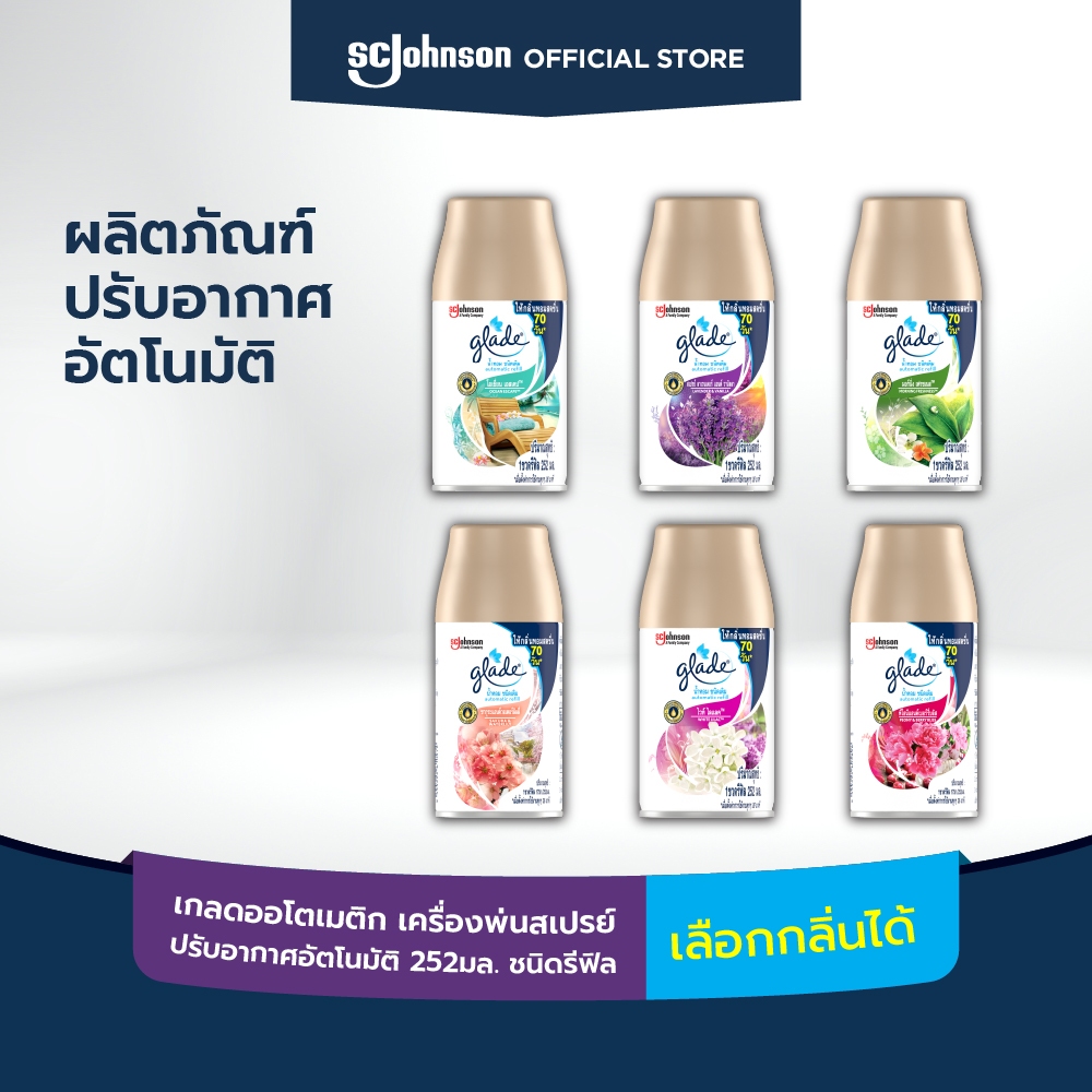 เกลด ออโตเมติค สเปรย์ รีฟิล 252 มล. Glade Automatic Spray Refill