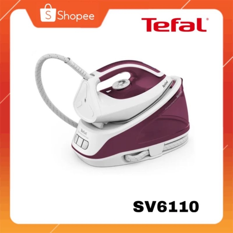 Tefal Express Essential เตารีดไอน้ำ รุ่น SV6110T0 กำลังไฟ 2,200 วัตต์ 5 บาร์ ไอน้ำ 260 กรัม SV6110