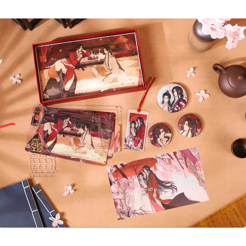 พร้อมส่ง - bilibili officials - สวรรค์ประทานพร tgcf - mini red box เซ็ทสะสมพิเศษ