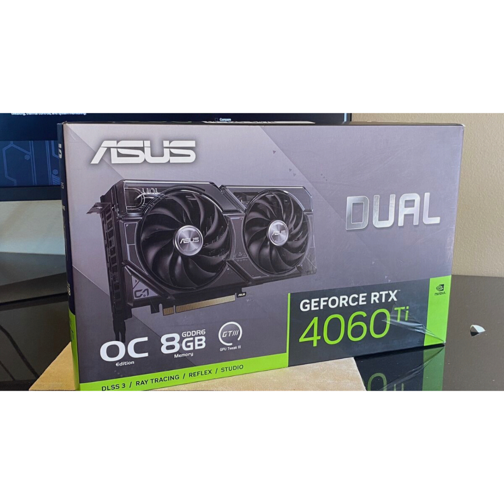 ASUS NVIDIA Dual GeForce RTX 4060 Ti 8GB OC Edition GDDR6