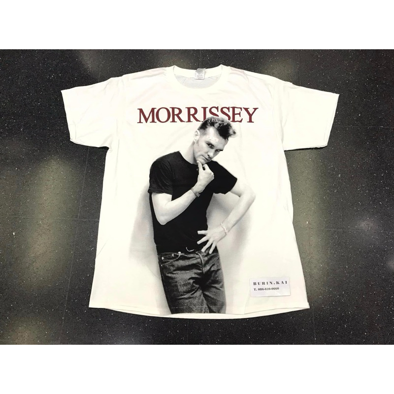 เสื้อ Morrissey tour ไทย 2016 มือ1ค้างสต๊อก ป้าย Gildan ขนาด M รอบอก 38 ยาว 27 นิ้ว ตัวละ 300฿