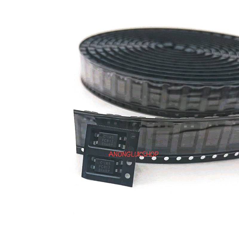 ราคาต่อ 10ตัว 👉👉SMD-4  PC817  IC 817  Opto coupler SOP-4 ไอซีออปโต้ 817 ขาแปะปริ้น