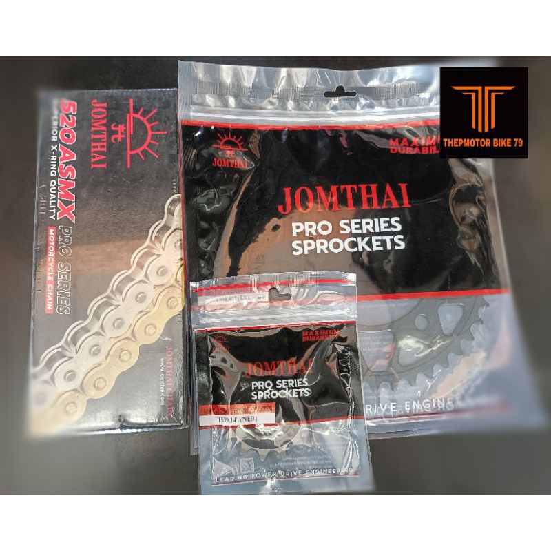 โซ่สเตอร์Ninja300-400/Er6n/CBR500/Versys โซ่สเตอร์Jomthai