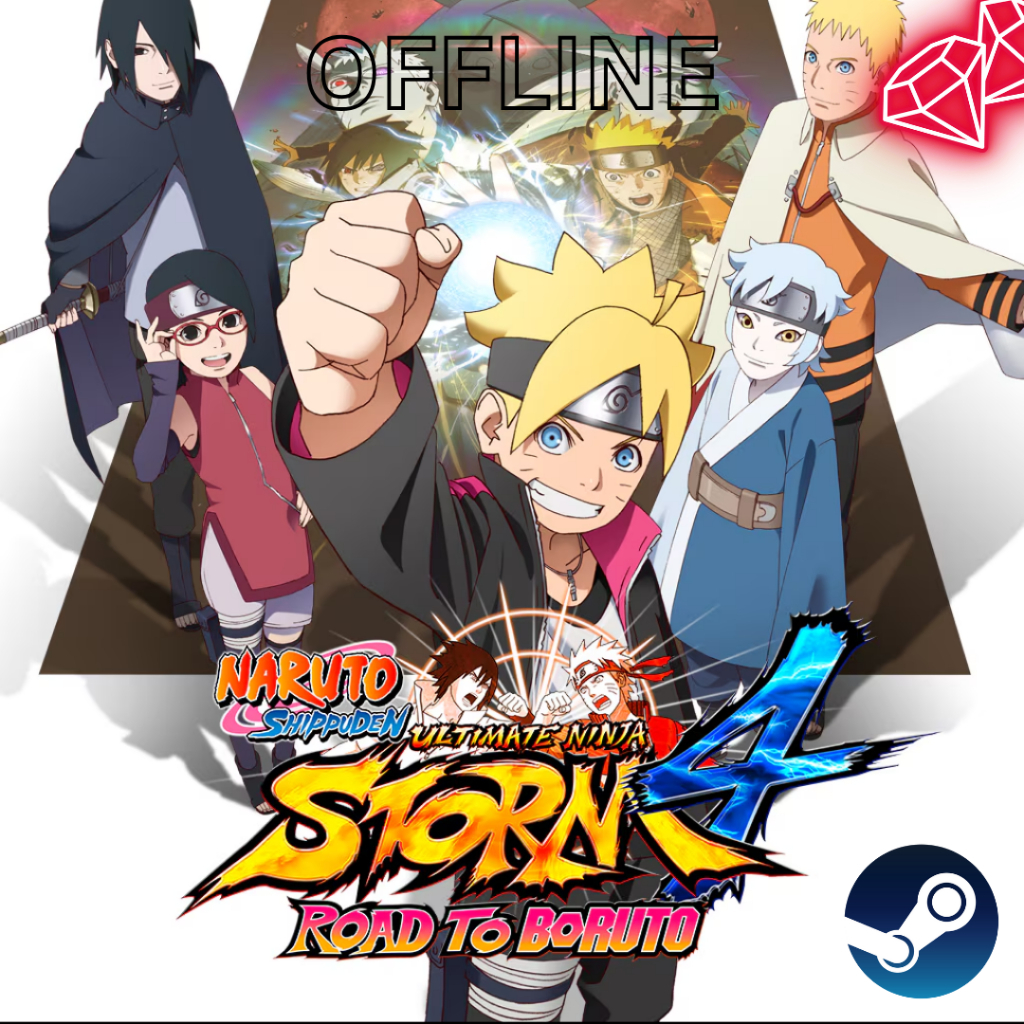 NARUTO SHIPPUDEN: Ultimate Ninja STORM 4 - Road to Boruto Bundle (OFFLINE) คู่มือพร้อมเกม