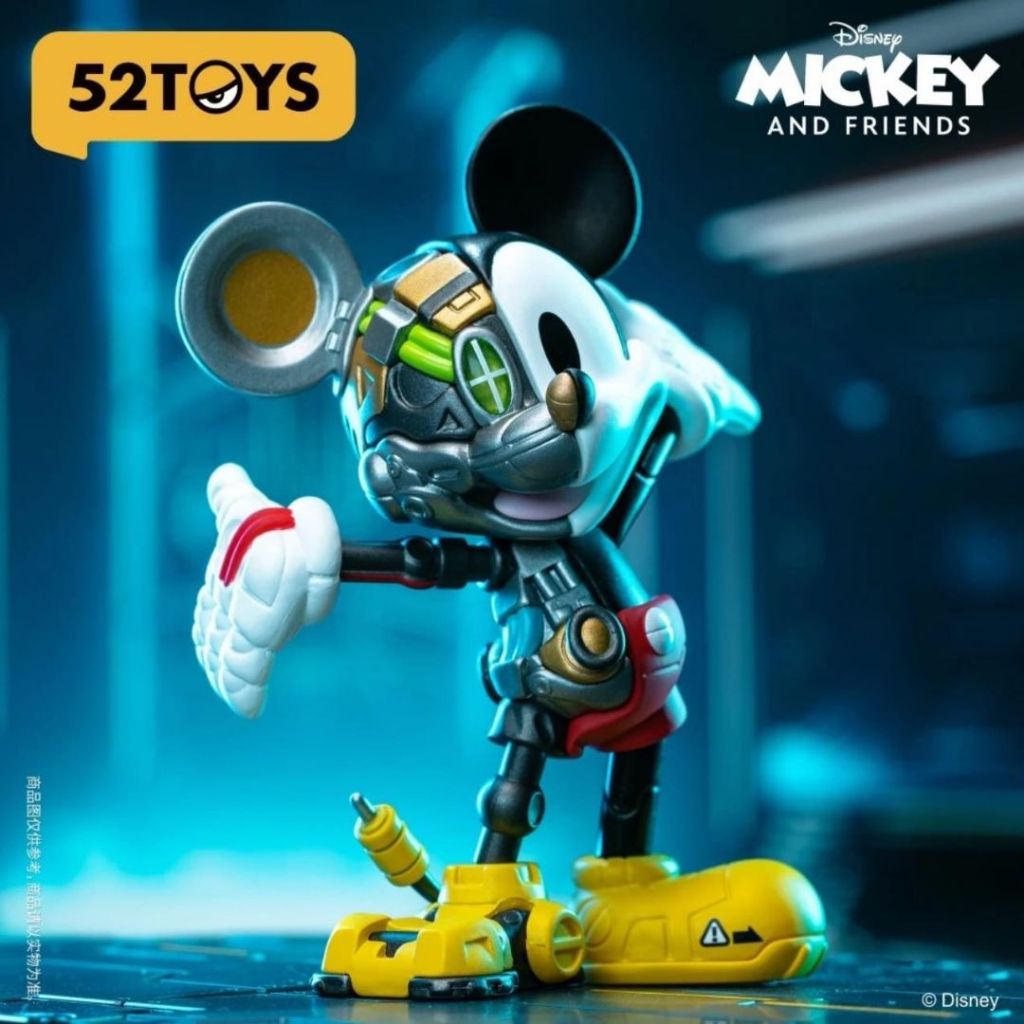 Live 20.00 ** 52TOYS Disney Mickey and Friends Cyborg พร้อมส่ง