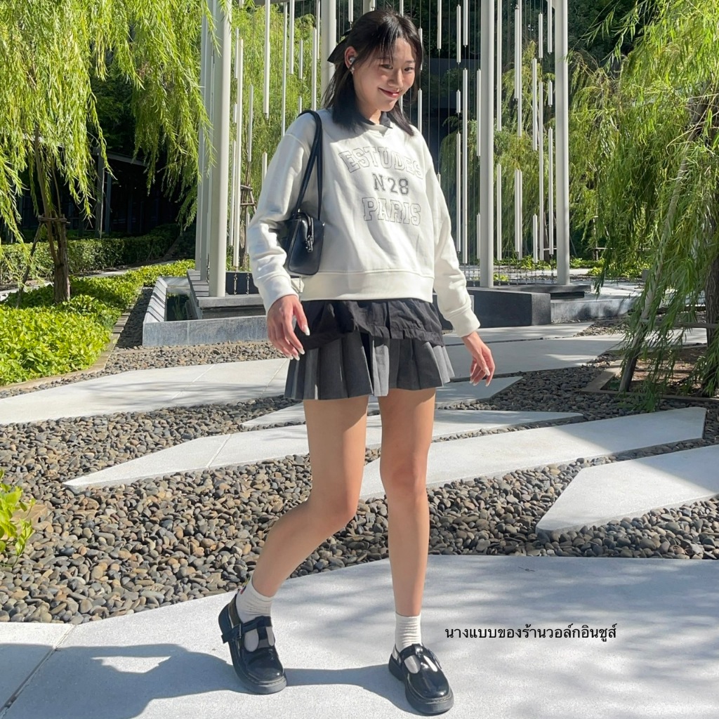 (พร้อมส่งจากไทย) รองเท้า MARYJANE LOAFER รุ่น GLAM