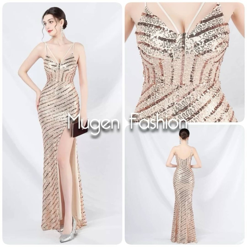 Mugen Fashion (มูเกน แฟชั่น) ชุดราตรียาว การันตรี งานสวยตรงปกแน่นอนค่ะ