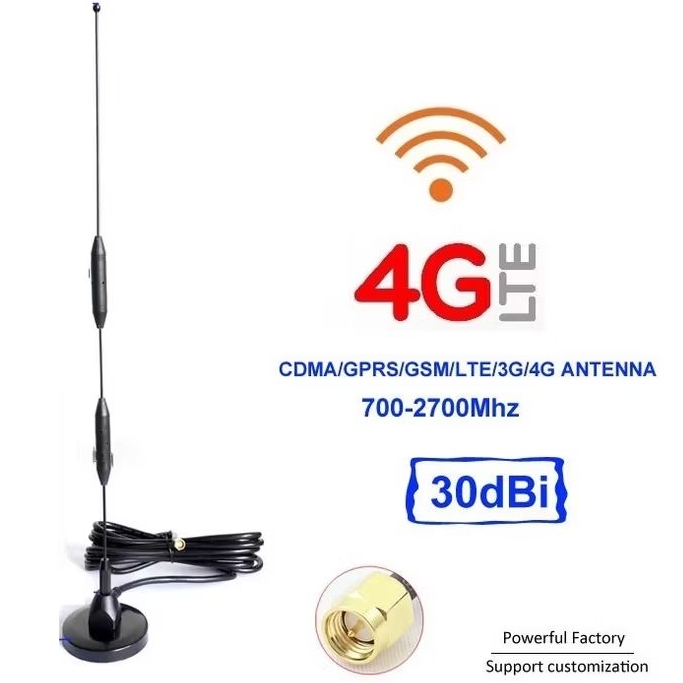 เสาอากาศ 4G 3G 30dBi Long distance 4G sucker Antenna Signal Amplifier Antenna for receiver signal
