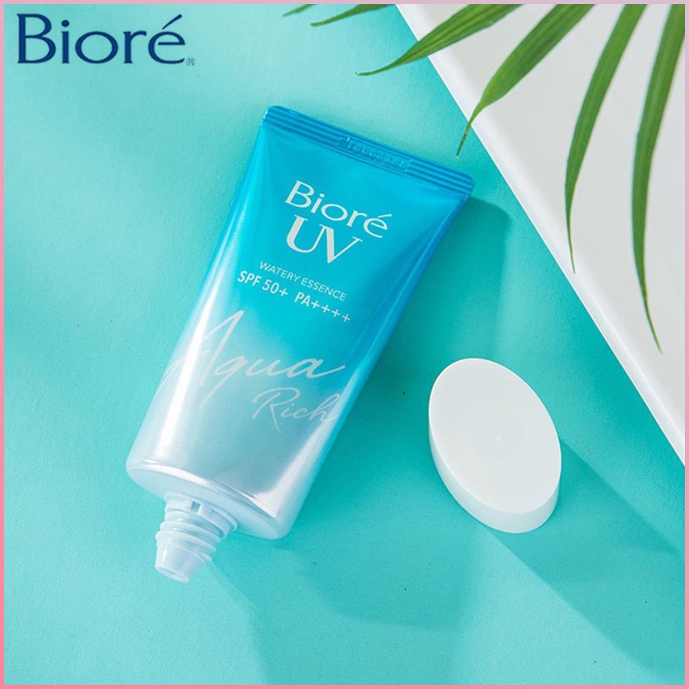 บิโอเร กันแดด Biore UV Aqua Rich Watery Essence SPF50+PA++++ 50g ครีมกันแดด กันแดดหน้า sunscreen