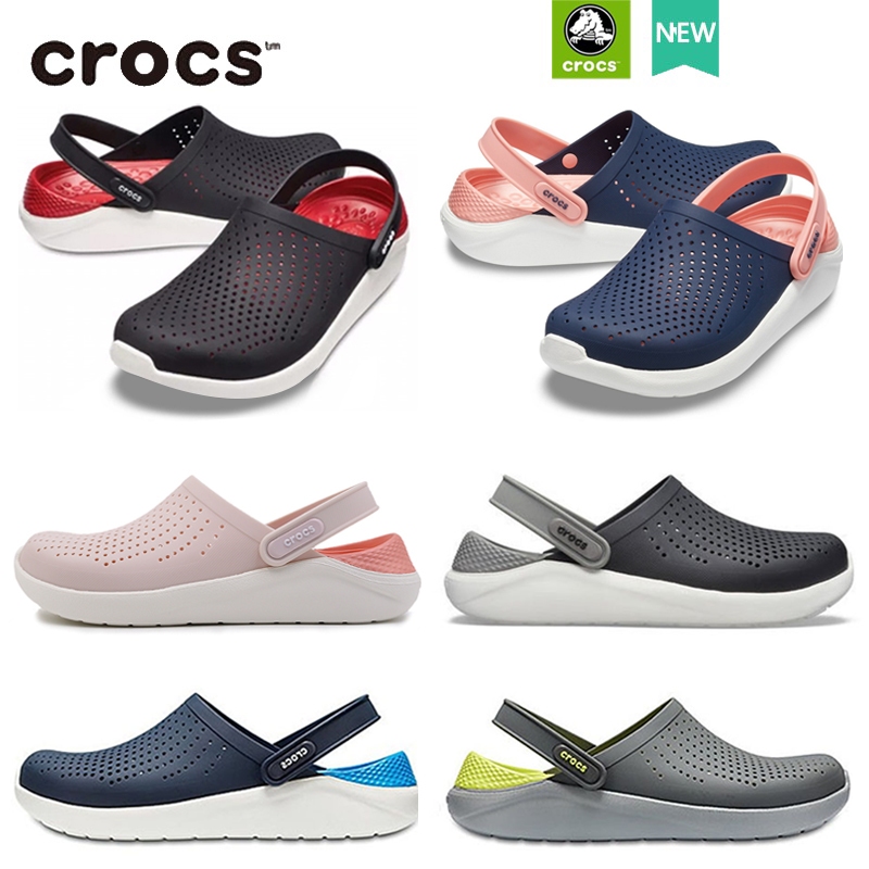 【จัดส่งรวดเร็วภายใน 24 ชั่วโมง】 Crocs LiteRide Clog แท้ รองเท้าแตะ รองเท้าหัวโต รองเท้า หิ้วนอก ถูกกว่าshop