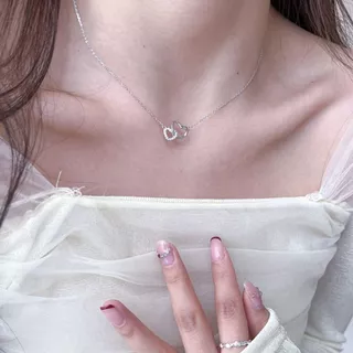 GLAMOR✨สร้อยเพชร Dear Self สร้อยคอเงิน สร้อยเงิน จี้เงิน สร้อยคอรูปหัวใจ สร้อยคอแฟชั่น สร้อยเงินแท้