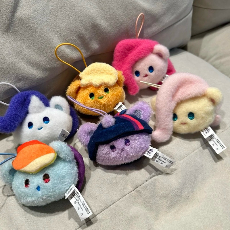 พวงกุญแจห้อยกระเป๋า(แบบจุ่ม) My Little Pony Big Head Plush Doll พวงกุญแจห้อยกระเป๋า