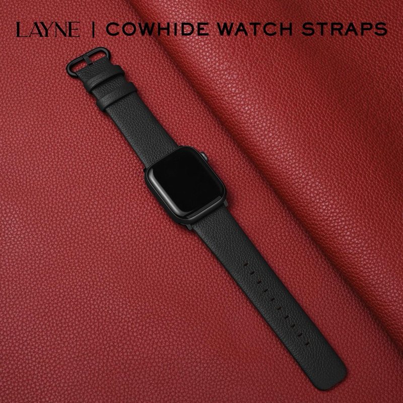 พร้อมส่ง⚡️สายนาฬิกาสำหรับ Apple Watch หนังวัวแท้ 100% สำหรับแอปเปิ้ลวอช ทุกรุ่น 1/2/3/4/5/6/7/8/9/10 Ultra และ SE