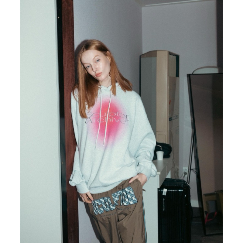 sculptor colour logo hoodie size xl