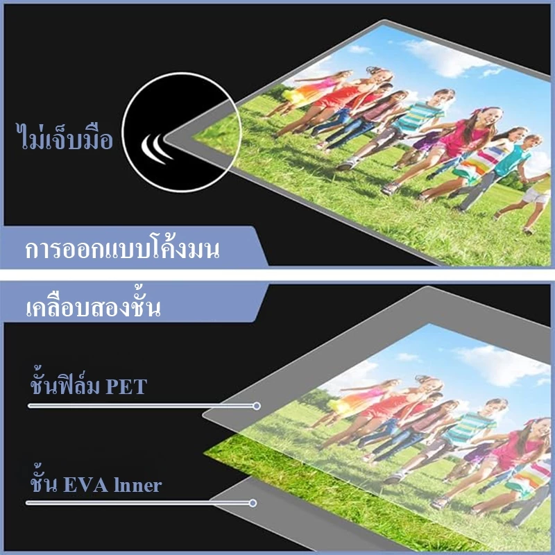 พลาสติกเคลือบบัตรA4 90/100/125ไมครอน 100แผ่นใช้กับเครื่องเคลือบ thumbnail 3