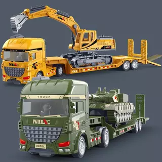 ของเล่นเด็ก ของเล่นวิศวกรรม โมเดลรถขุดก่อสร้างเมือง โมเดลรถ แท็งค์ รถบรรทุก รถเฉื่อย ของเล่นเสริมพัฒนาการ ดีไซน์สวยงาม
