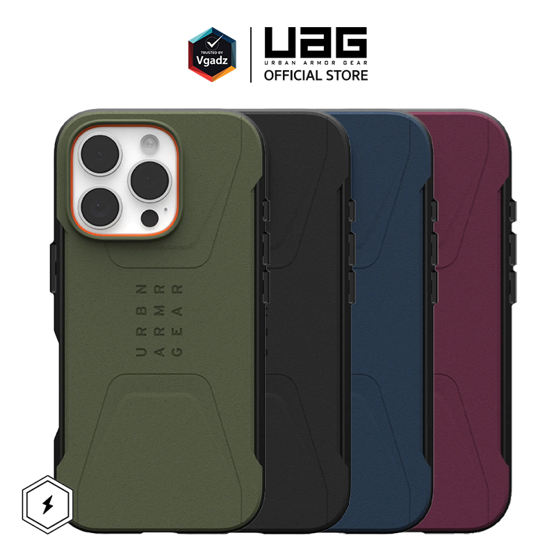 UAG เคสสำหรับ iPhone 16/ 16 Plus/ 16 Pro/ 16 Pro Max รุ่น Civilian Magnetic