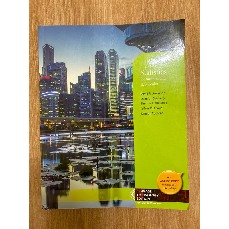statistics cengage technology edition มือสอง