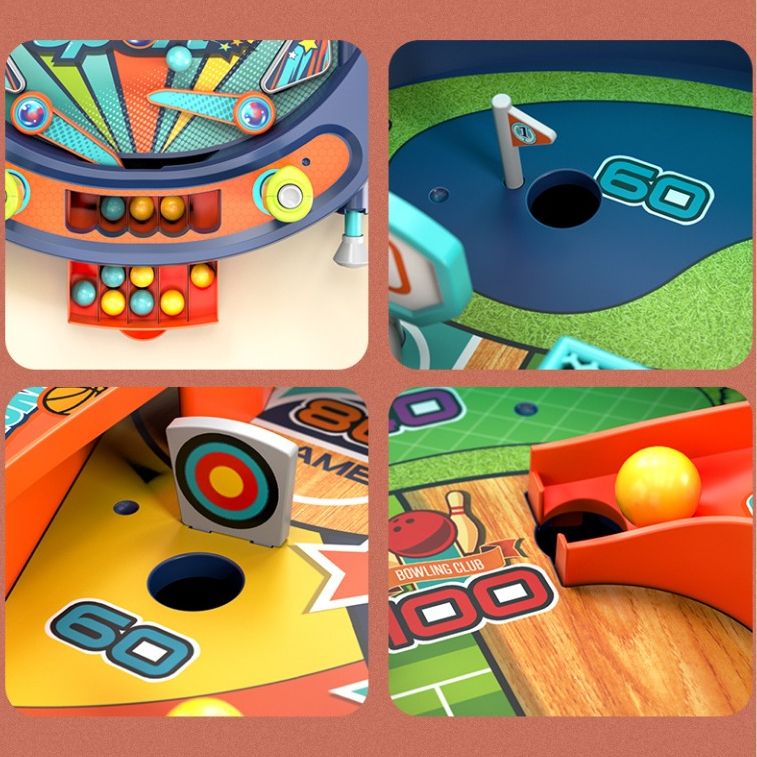 ตู้เกมส์พินบอลPinball ฝึกทักษะและสนุกกับการแข่งขันทำคะแนน รูปที่ 4