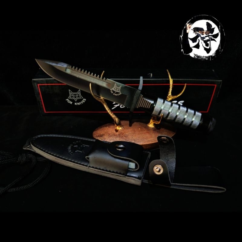 มีดเดินป่า​ มีดพกยุทธวิธี​ FOX​ KNIVES​ 5Cr13mov​(เหมาะกับการใช้งานทั่วไป)