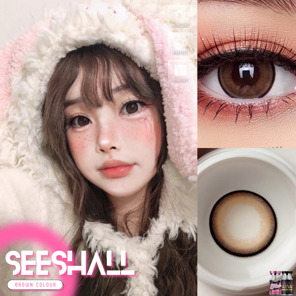 ✨Wink : Seeshall สายตาปกติ ถึง -7.50 ตาโต แบ๊ว eff 17 - รูปที่ 4