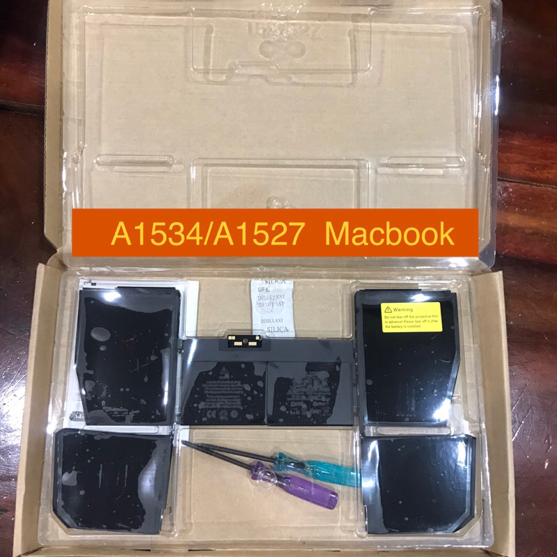 A1534-A1527 แบต+ไขควงครบชุด MB 12 นิ้ว มีของพร้อมส่ง