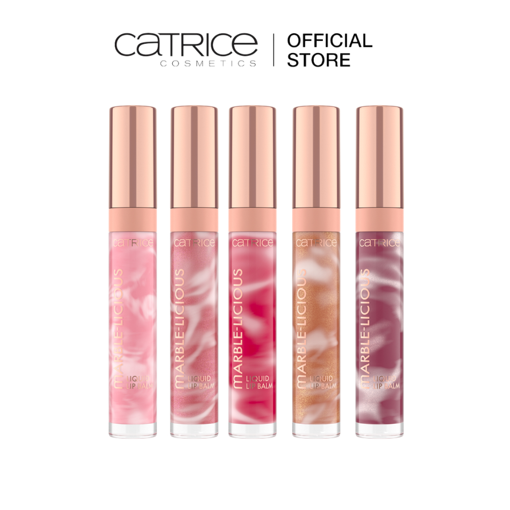 (NEW) Catrice คาทริซ Marble-licious Liquid Lip Balm ลิปบาล์มกึ่งกลอส บำรุงริมฝีปากชุ่มชื้น