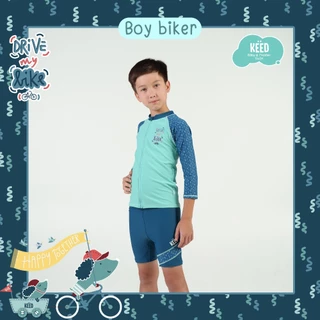 KEED : ชุดว่ายน้ำเด็ก BOY BIKER ป้องกัน UV 50+
