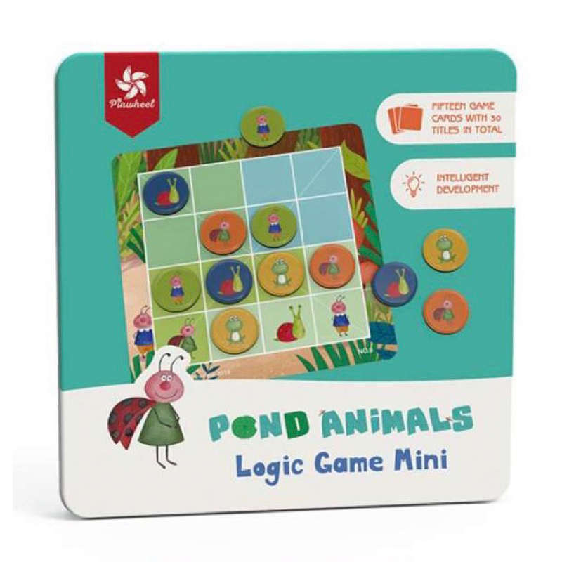 Pond Animals Logic Game 6-8 ปีขึ้นไป (Level 3)