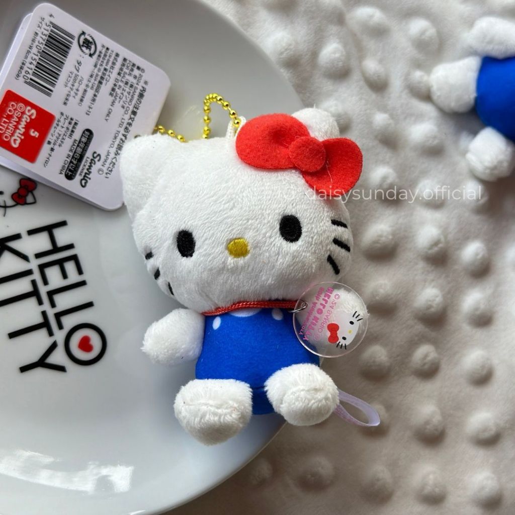 (พร้อมส่ง) พวงกุญแจคิตตี้ 50 ปี Hello Kitty 50th Anniversary